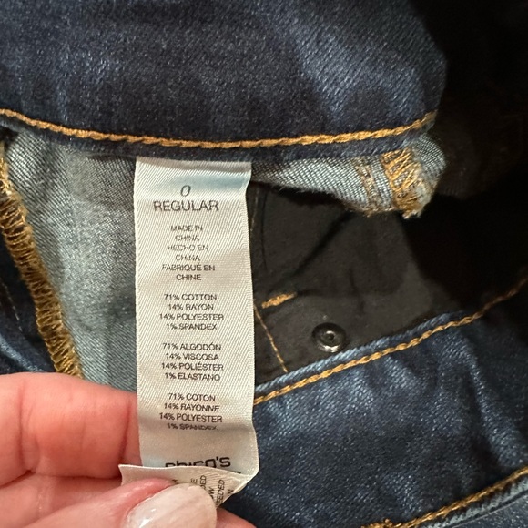 Chico’s jeggings “0” - Picture 4 of 10